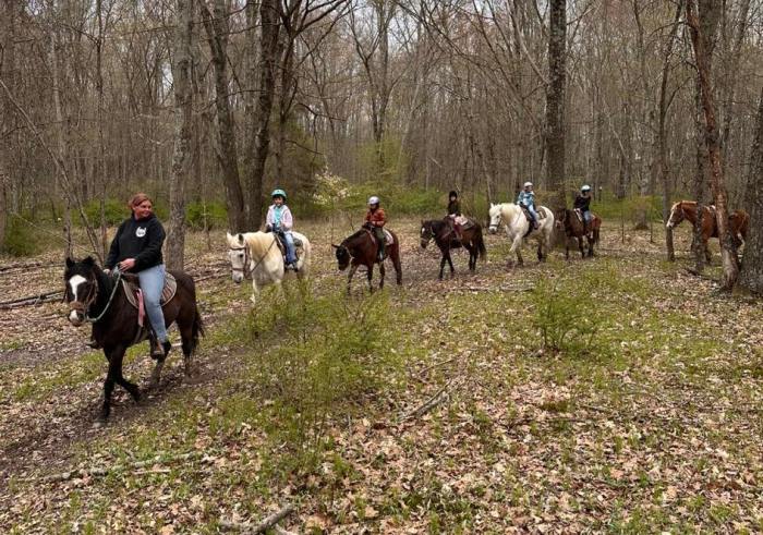 45 Minute Trail Ride | Juckas Stables in New York